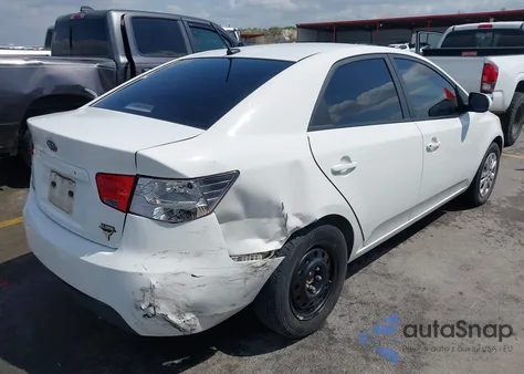 2010 Kia Forte Lx из США, поврежденный, VIN KNAFT4A20A5041013